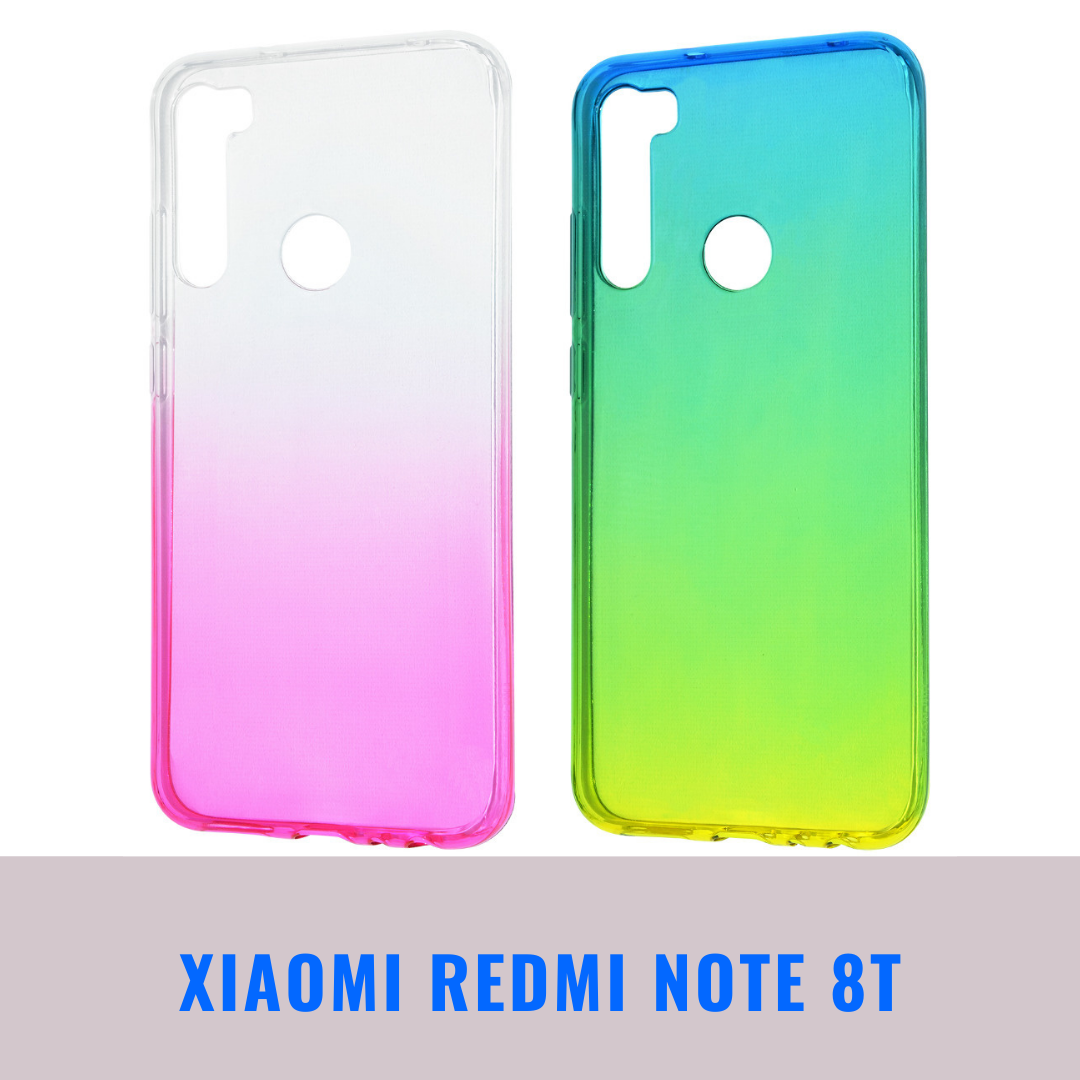Силикон 0.5 mm Gradient Design Xiaomi Redmi Note 8